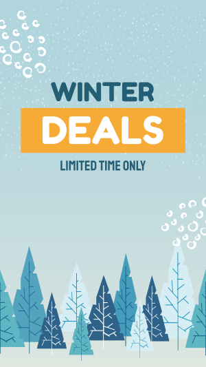 Winter Deals Instagram story Image Preview
