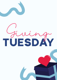 Giving Tuesday Donation Box Flyer Image Preview