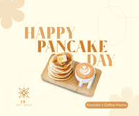 Pancakes Plus Latte Facebook Post Image Preview