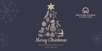 Christmas Tree Collage Twitter post Image Preview