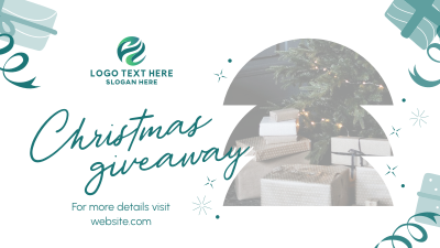 Christmas Giveaway Facebook event cover Image Preview