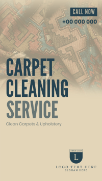 Carpet and Upholstery Maintenance Facebook Story Design