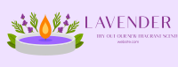 Lavender Scent Facebook Cover Design