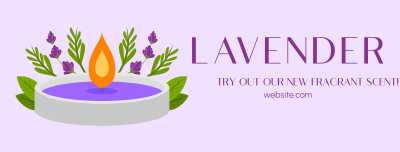 Lavender Scent Facebook cover Image Preview