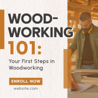 Workshop Woodworking Crafts Instagram Post Preview