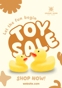 Quirky Toy Sale Poster Image Preview