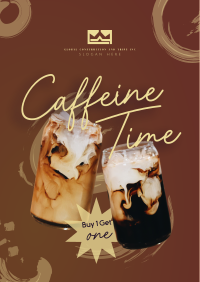 Daily Dose of Coffee Poster Design