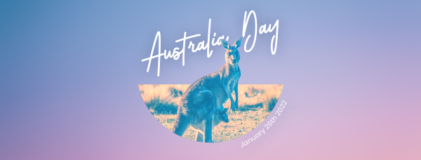 Kangaroo Australia Facebook Cover Design Image Preview