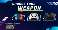 Choose your weapon Facebook ad Image Preview