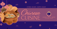 Oriental Cuisine Facebook ad Image Preview