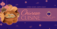 Oriental Cuisine Facebook Ad Design