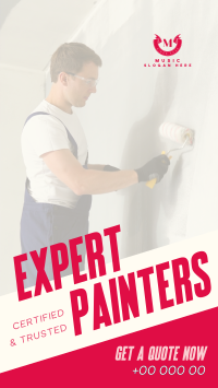 Expert Painters Instagram story Image Preview