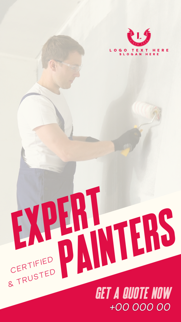 Expert Painters Instagram Story Design