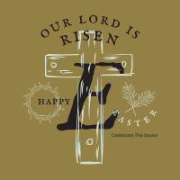 Lord Is Risen Instagram post Image Preview