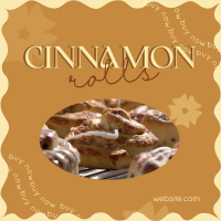 Tasty Cinnamon Rolls Linkedin Post Image Preview