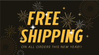 Free Shipping Sparkles Animation Image Preview