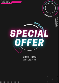 Techy Special Offer Flyer Image Preview