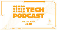 Technology Podcast Circles Facebook Ad Design