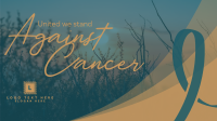 Stand Against Cancer Facebook event cover Image Preview