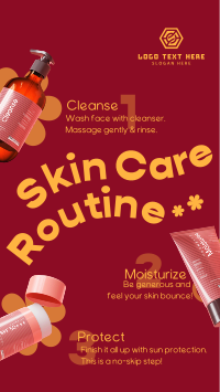 Skin Care Routine TikTok video Image Preview