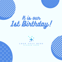 It's Our Birthday Instagram post Image Preview