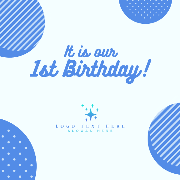 It's Our Birthday Instagram Post Design Image Preview