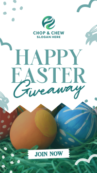 Quirky Easter Giveaways Facebook story Image Preview