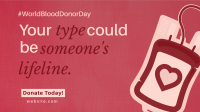 Life Blood Donation Animation Image Preview