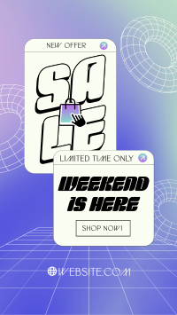 Generic Weekend Sale TikTok video Image Preview
