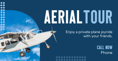 Aerial Tour Facebook ad Image Preview