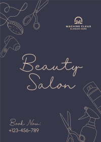 Beauty Salon Services Poster Image Preview