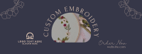 Embroidery Order Facebook cover Image Preview