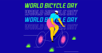 Happy Bicycle Day Facebook Ad 