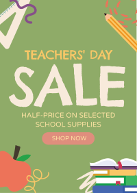 Favorite Teacher Sale Flyer Image Preview
