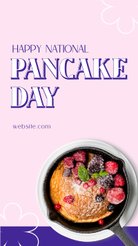 Yummy Pancake Facebook Story Design