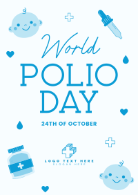 To Stop Polio Poster Design