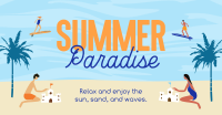 Have a great Beach Day! Facebook Ad Design