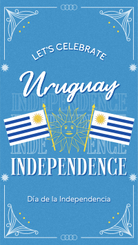 Uruguayan Independence Day TikTok video Image Preview