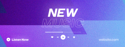 Bright New Music Announcement Facebook cover Image Preview