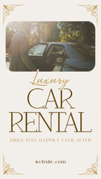 Luxury Car for Rent Video Image Preview