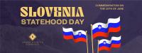 Slovenia Statehood Mountains Facebook cover Image Preview