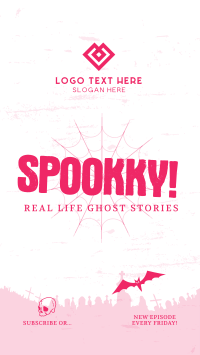 Ghost Stories Facebook Story Design