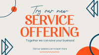 New Service Offer Facebook event cover Image Preview