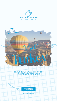 Turkey Travel TikTok video Image Preview