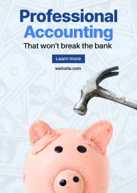 Break Piggy Bank Poster Image Preview