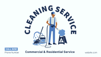 Professional Home Cleaner  Facebook event cover Image Preview