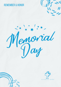 Memorial Day Doodle Poster Image Preview