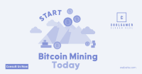 Bitcoin Mountain Facebook ad Image Preview