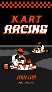 Go Kart Racing YouTube short Image Preview