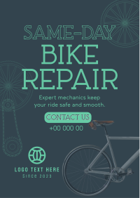 Bike Repair Shop Flyer Image Preview
